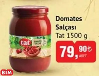 TAT DOMATES SALÇASI TAT DOMATES SALÇASI
